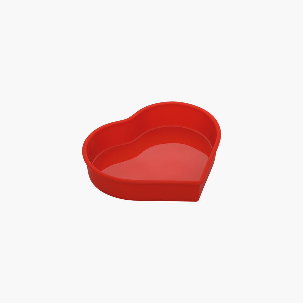 Heart-shaped silicone cake pan, MÍLA