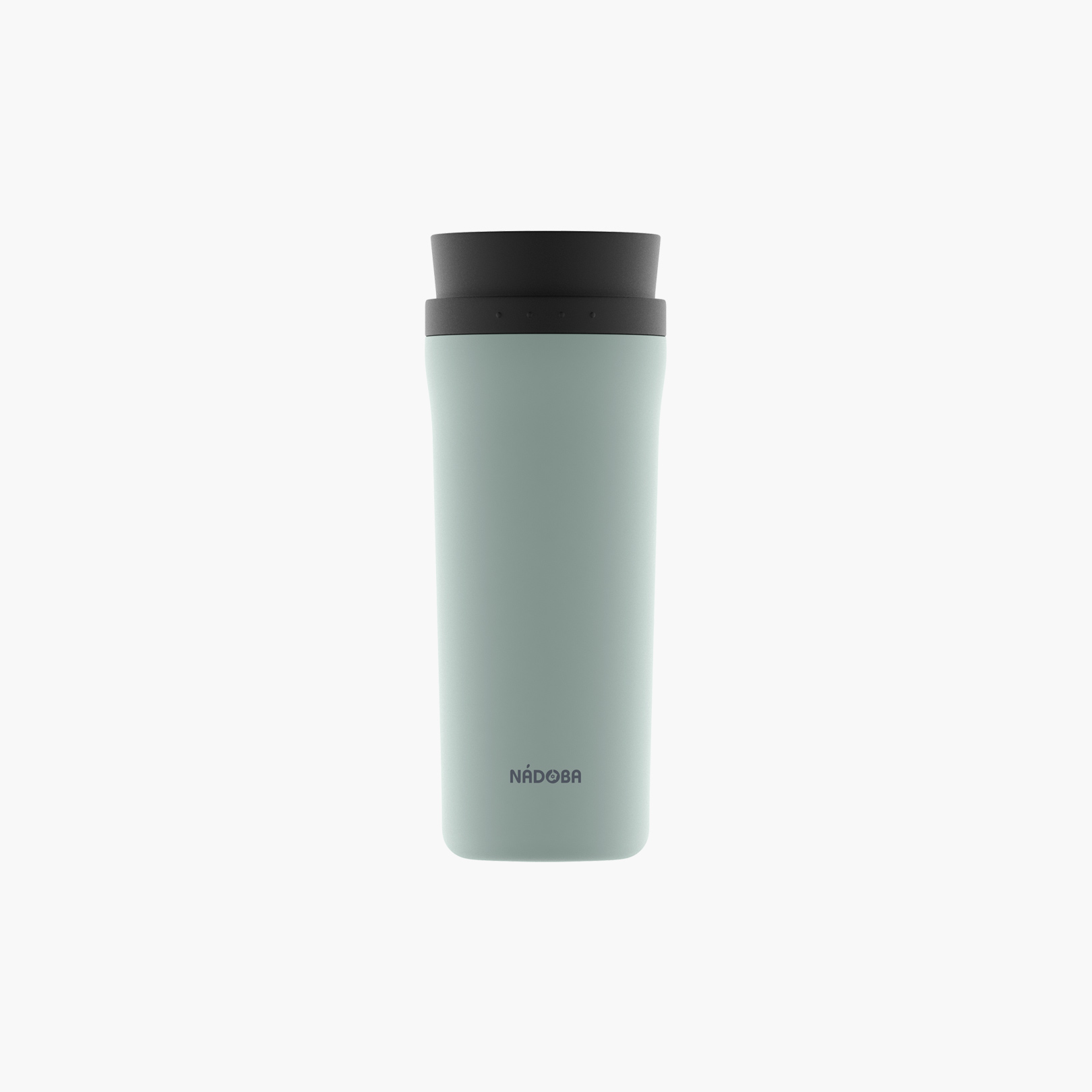 Thermal mug, mint, 0.5 l, Juta