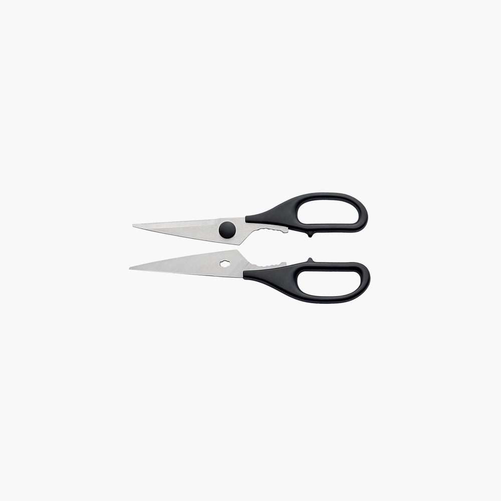 Kitchen scissors 20 cm, Inge, 20 сm, black 